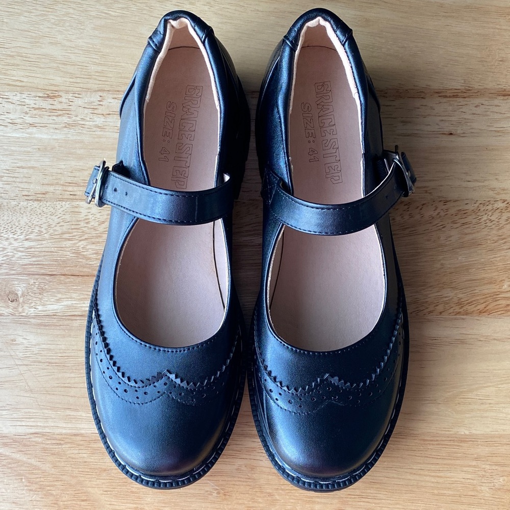 Classic Black Mary Jane Shoes